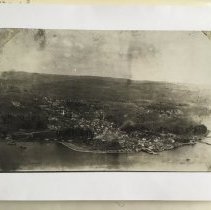 Two Overview Photos of Town (Presumably Cold Spring)
